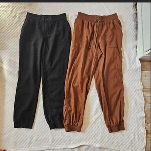 2 Pairs Casual Jogger Pants - XS And Small